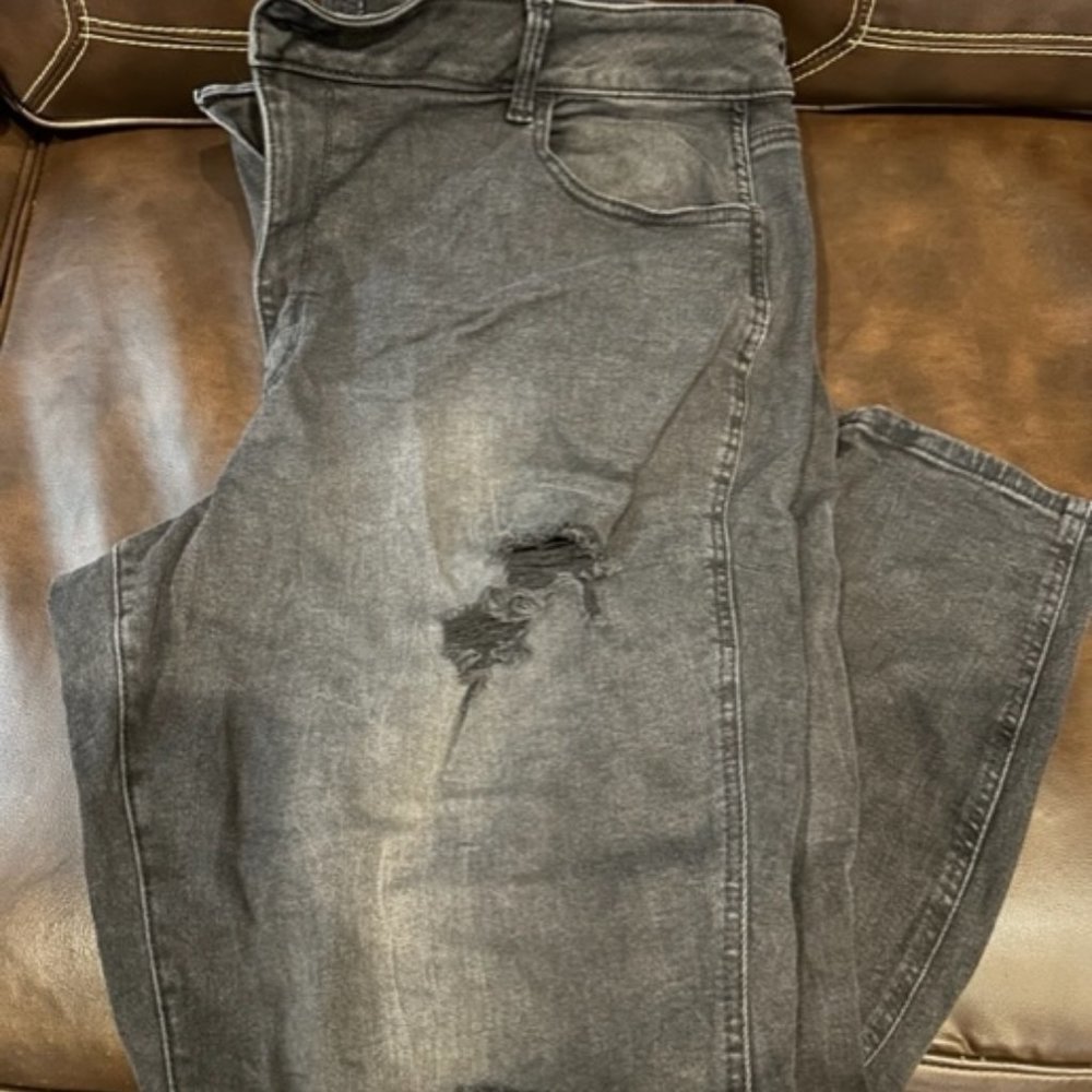 Maurice's 22W High Rise Black Jeans